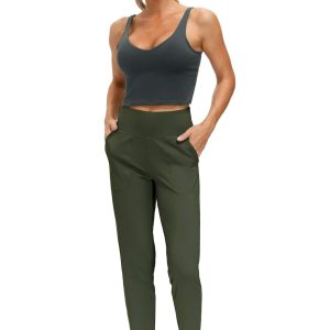THE GYM PEOPLE Women's Joggers Pants Lightweight Athletic Leggings Tapered Lounge Pants for Workout, Yoga, Running