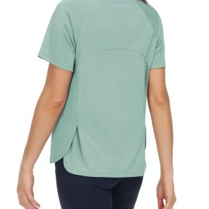 THE GYM PEOPLE Women's Short Sleeve Workout Shirts Breathable Yoga T-Shirts with Side Slits Athletic Tee Tops