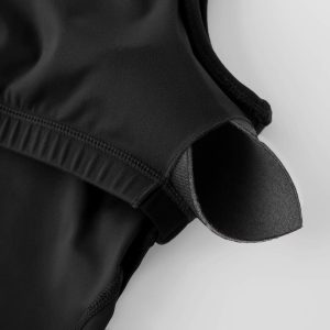 THE GYM PEOPLE Womens' Sports Bra Longline Wirefree Padded with Medium Support