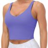 THE GYM PEOPLE Womens' Sports Bra Longline Wirefree Padded with Medium Support