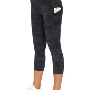 THE GYM PEOPLE Womens' Yoga Pants High Waist with Pocket Tummy Control