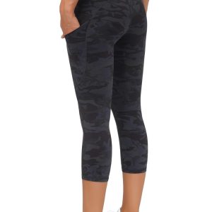 THE GYM PEOPLE Womens' Yoga Pants High Waist with Pocket Tummy Control