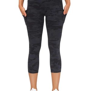 THE GYM PEOPLE Womens' Yoga Pants High Waist with Pocket Tummy Control