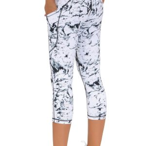 THE GYM PEOPLE Womens' Yoga Pants High Waist with Pocket Tummy Control