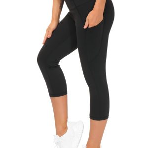 THE GYM PEOPLE Womens' Yoga Pants High Waist with Pocket Tummy Control