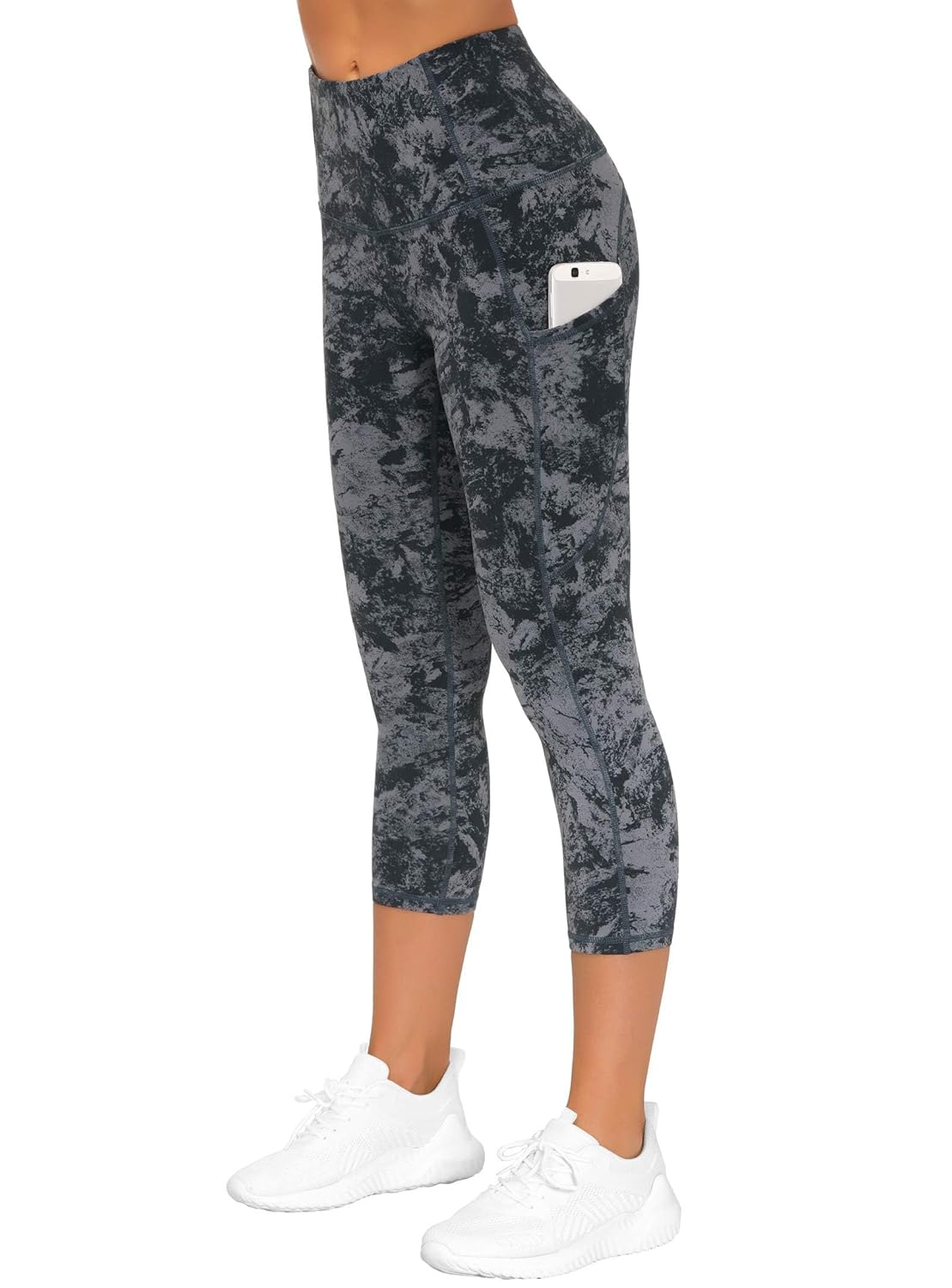 THE GYM PEOPLE Womens' Yoga Pants High Waist with Pocket Tummy Control