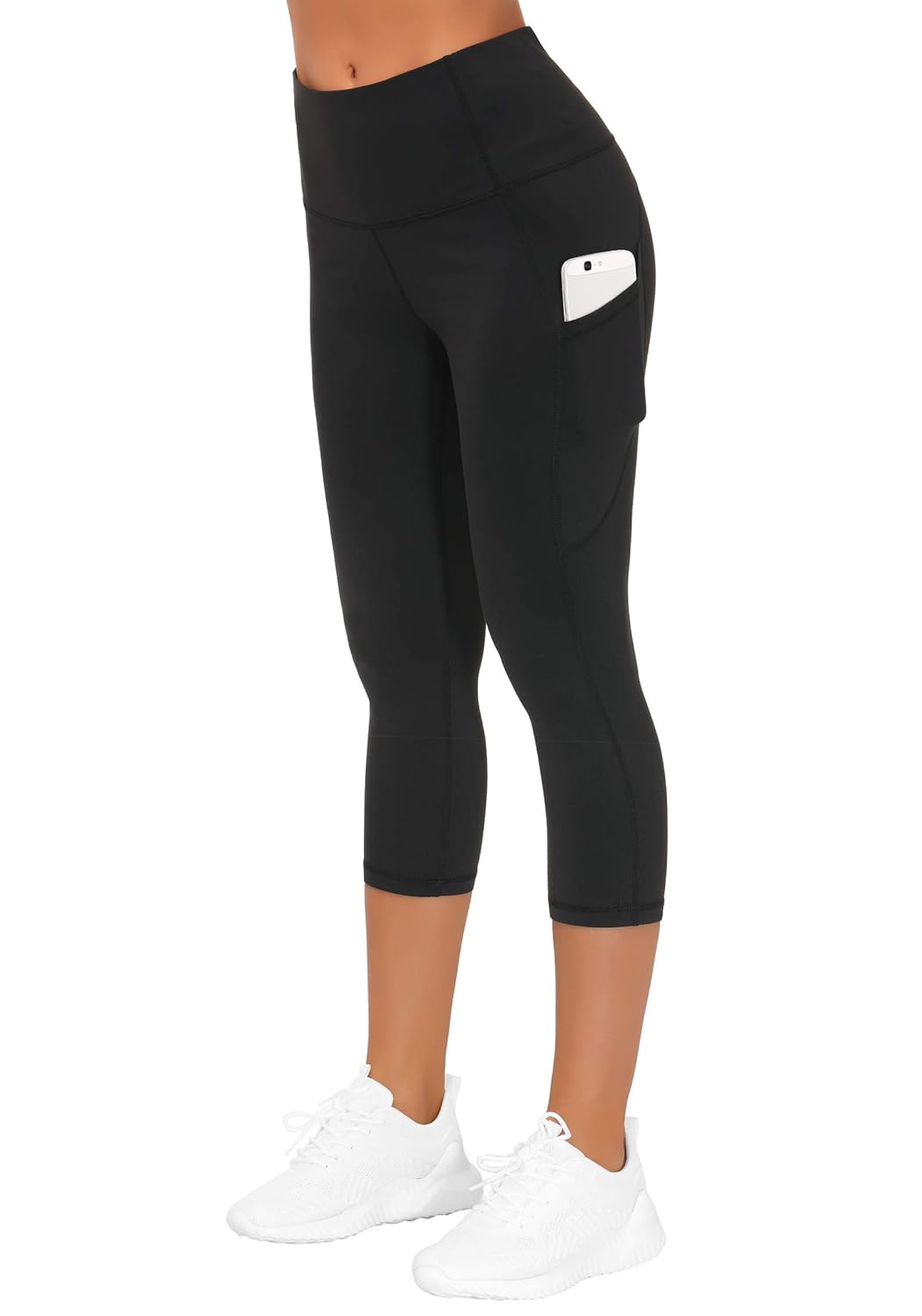 THE GYM PEOPLE Womens' Yoga Pants High Waist with Pocket Tummy Control