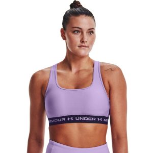 Under Armour Women's Cross-Back Mid Bra