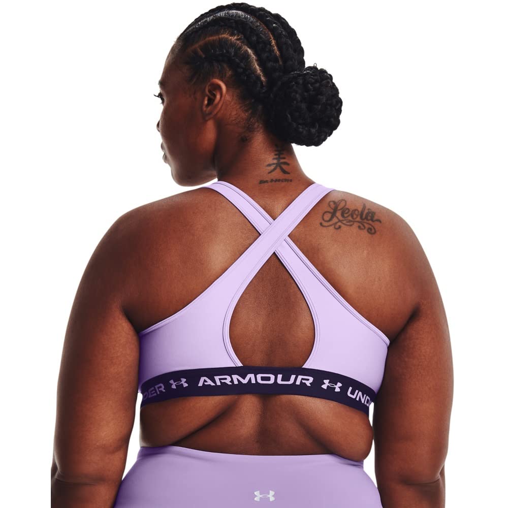 Under Armour Women's Cross-Back Mid Bra
