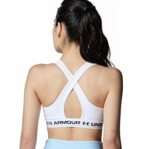 Under Armour Women's Cross-Back Mid Bra