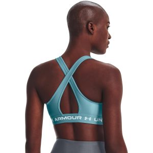 Under Armour Women's Cross-Back Mid Bra