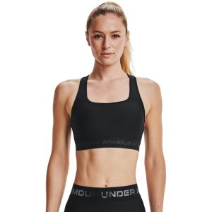 Under Armour Women's Cross-Back Mid Bra
