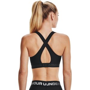 Under Armour Women's Cross-Back Mid Bra