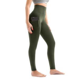 Walifrey Leggings with Pockets for Women, High Waisted Buttery Soft Womens Leggings for Gym Yoga Workout