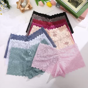 Women's Underwear Hot Sexy Panties Female Lace Lingerie Lady Hipster Women Sexy Lingerie Multi Size Multi Color Lace Underpants