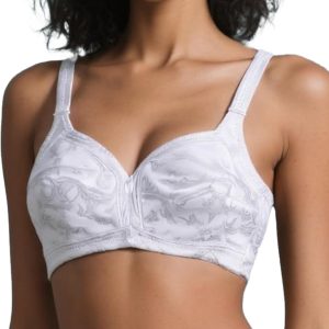 Women's Wireless Bra Full Coverage Bralettes No Underwire Bra Comfortable Everyday Seamless Tshirt Bras 6 Pack