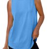 Womens Workout Tank Tops Lightweight Sleeveless Shirts for Women Loose Fit Tops for Athletic Running Tennis Yoga