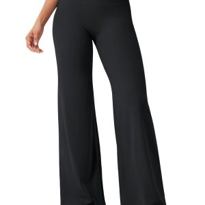 YEOREO Workout Leggings Womens No Front Seam Straight Leggings 29