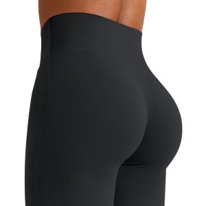 YEOREO Workout Leggings Womens No Front Seam Straight Leggings 29