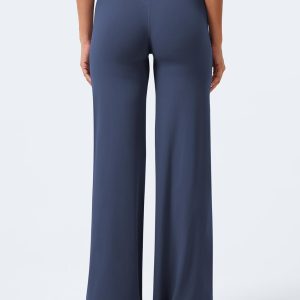 YEOREO Workout Leggings Womens No Front Seam Straight Leggings 29