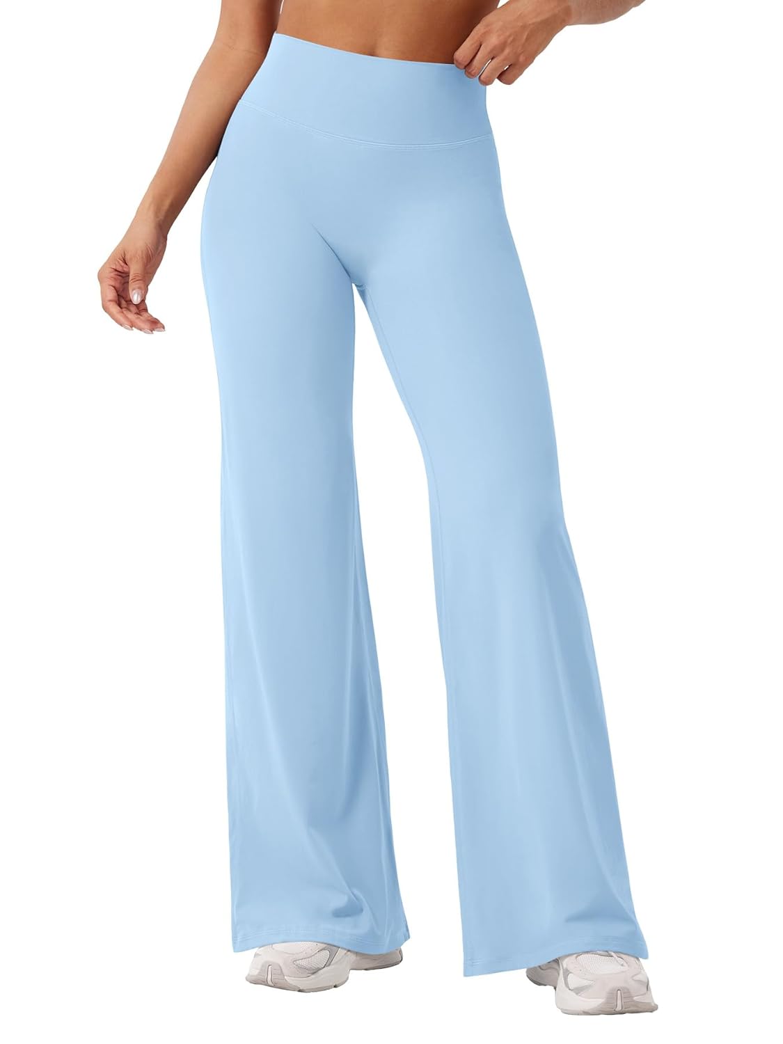 YEOREO Workout Leggings Womens No Front Seam Straight Leggings 29" / 31.5" / 33" High Waist Buttery Eddiy Gym Yoga Pants