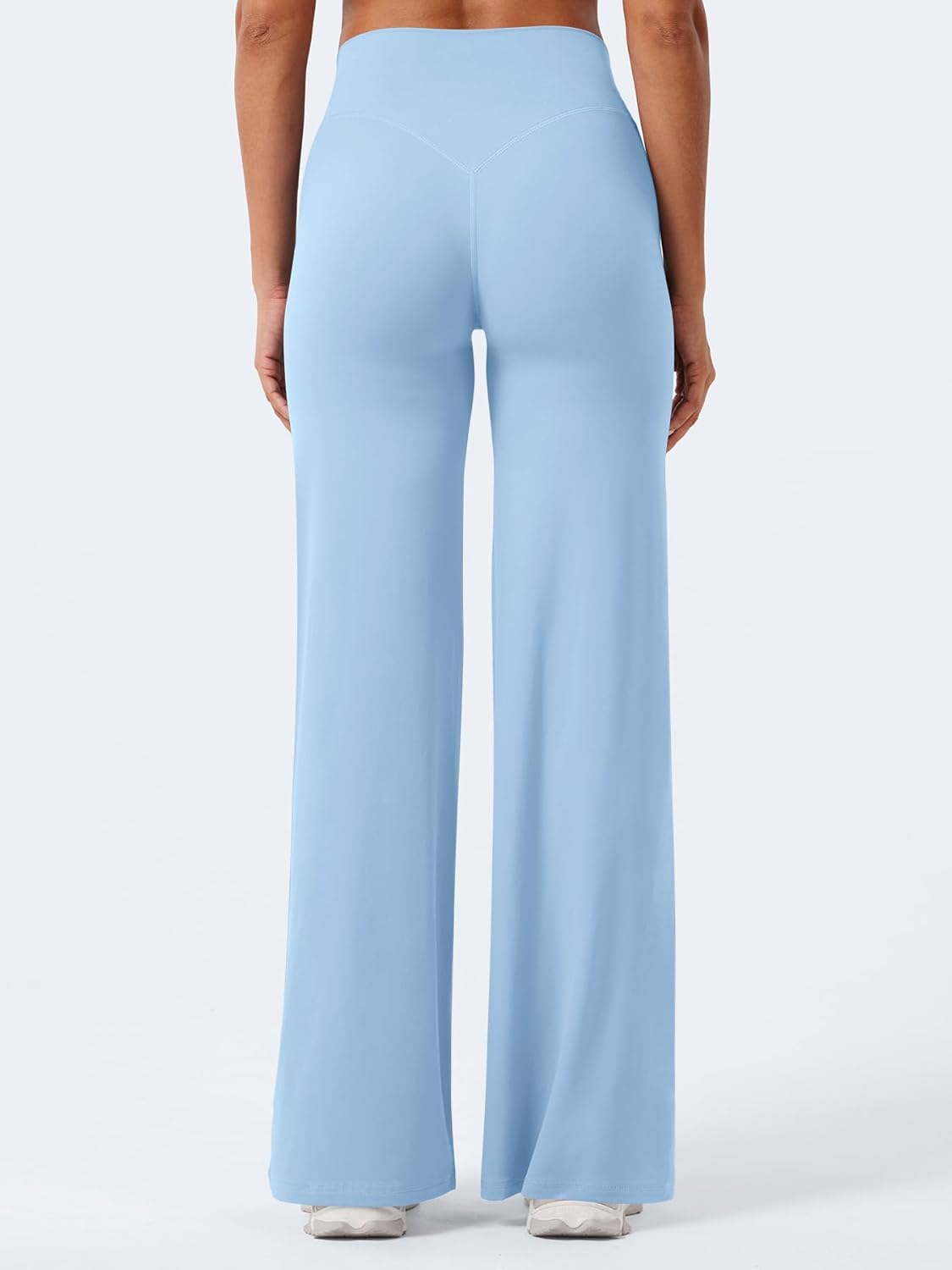 YEOREO Workout Leggings Womens No Front Seam Straight Leggings 29" / 31.5" / 33" High Waist Buttery Eddiy Gym Yoga Pants