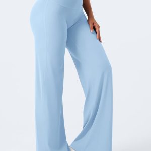 YEOREO Workout Leggings Womens No Front Seam Straight Leggings 29