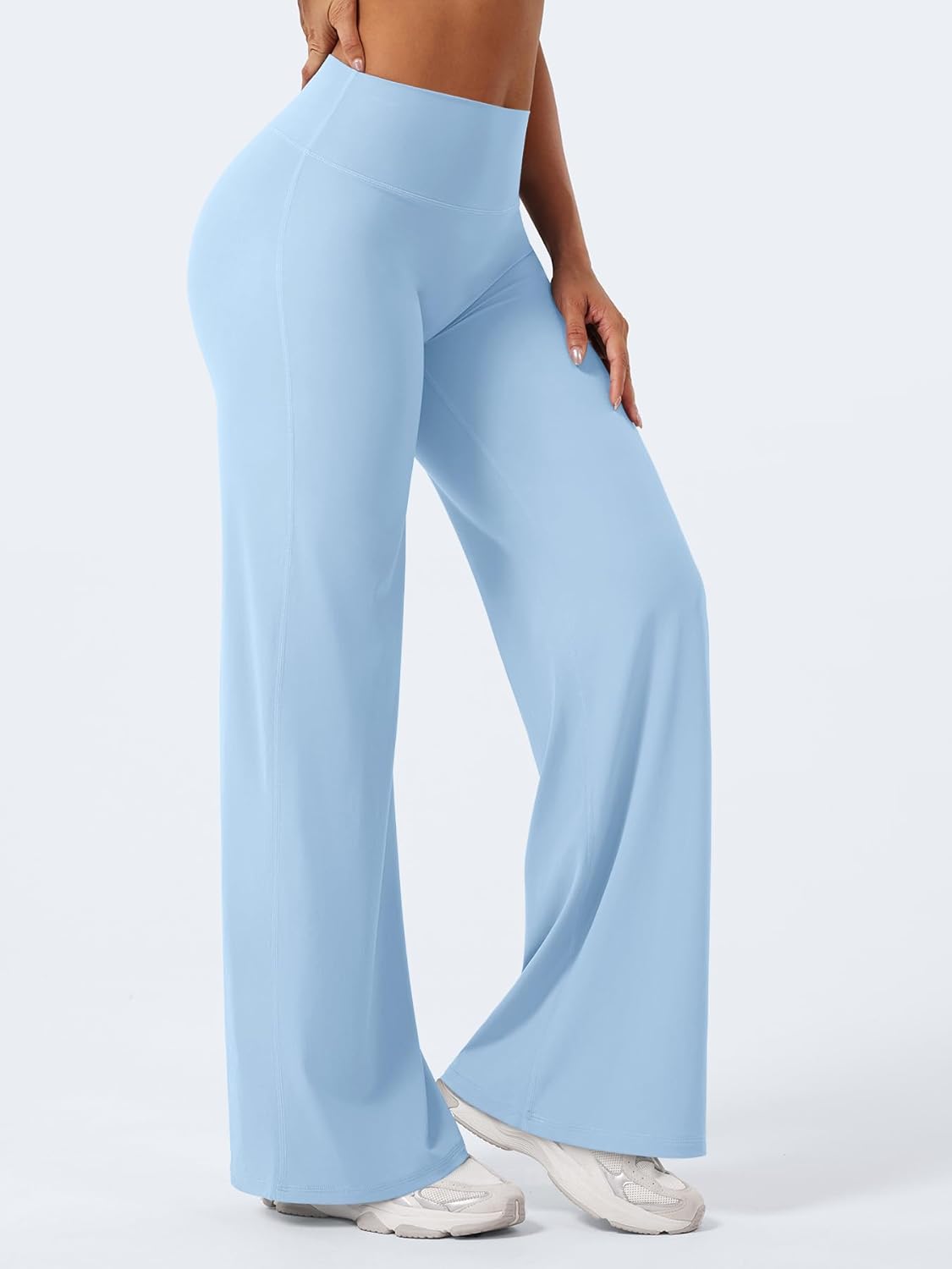 YEOREO Workout Leggings Womens No Front Seam Straight Leggings 29" / 31.5" / 33" High Waist Buttery Eddiy Gym Yoga Pants