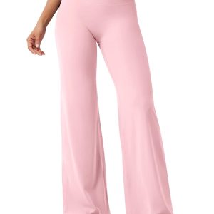 YEOREO Workout Leggings Womens No Front Seam Straight Leggings 29