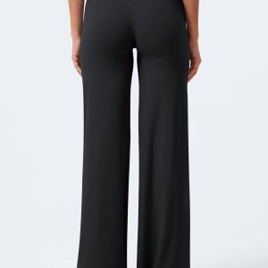 YEOREO Workout Leggings Womens No Front Seam Straight Leggings 29