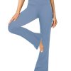 ZOOSIXX Flare Yoga Pants for Women, Crossover Soft Bootcut Leggings