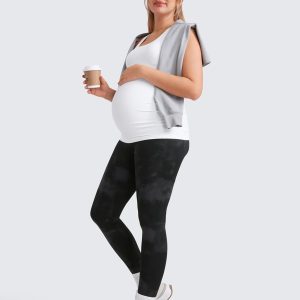 CRZ YOGA Womens Butterluxe Maternity Leggings Over The Belly 25