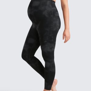 CRZ YOGA Womens Butterluxe Maternity Leggings Over The Belly 25