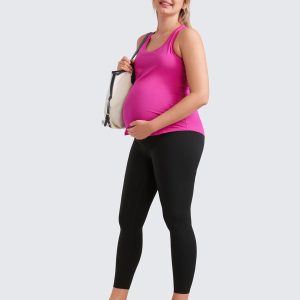 CRZ YOGA Womens Butterluxe Maternity Leggings Over The Belly 25